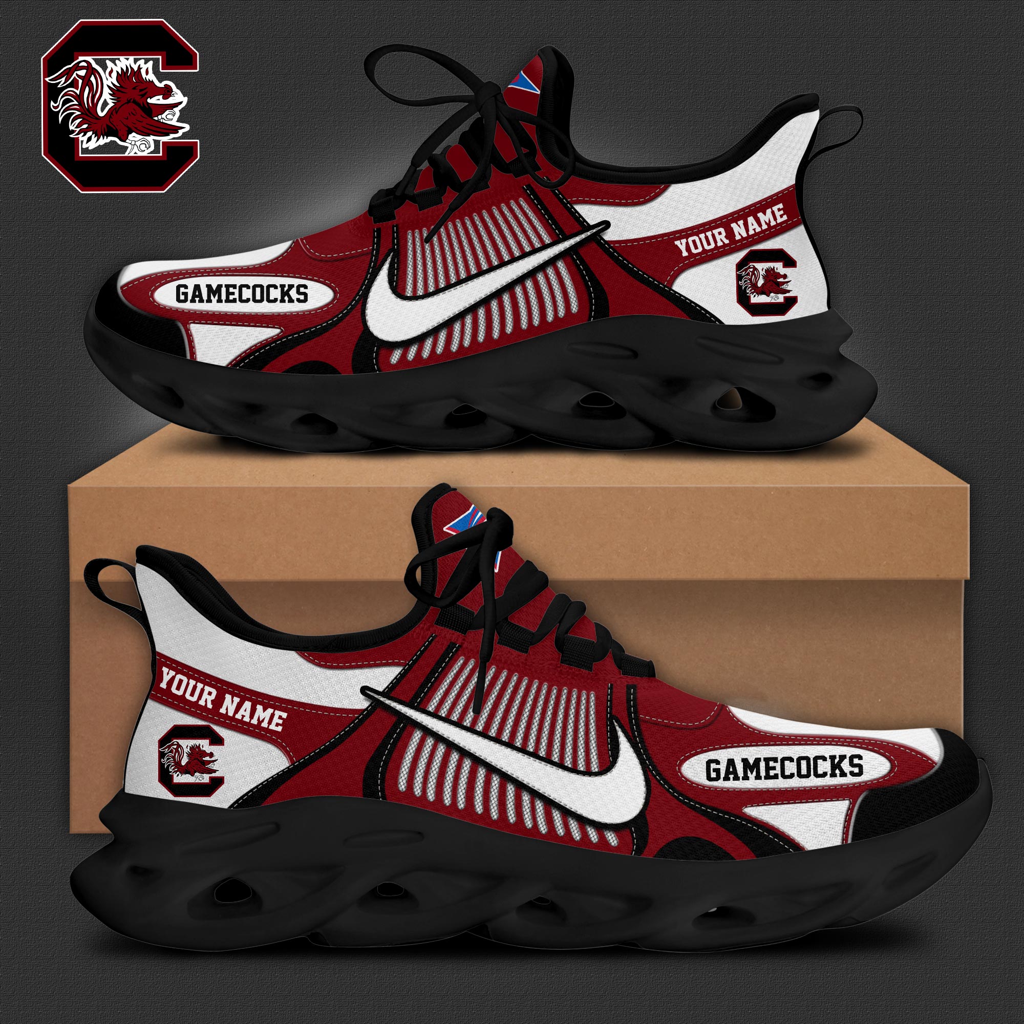South Carolina Gamecocks Max Soul Shoes