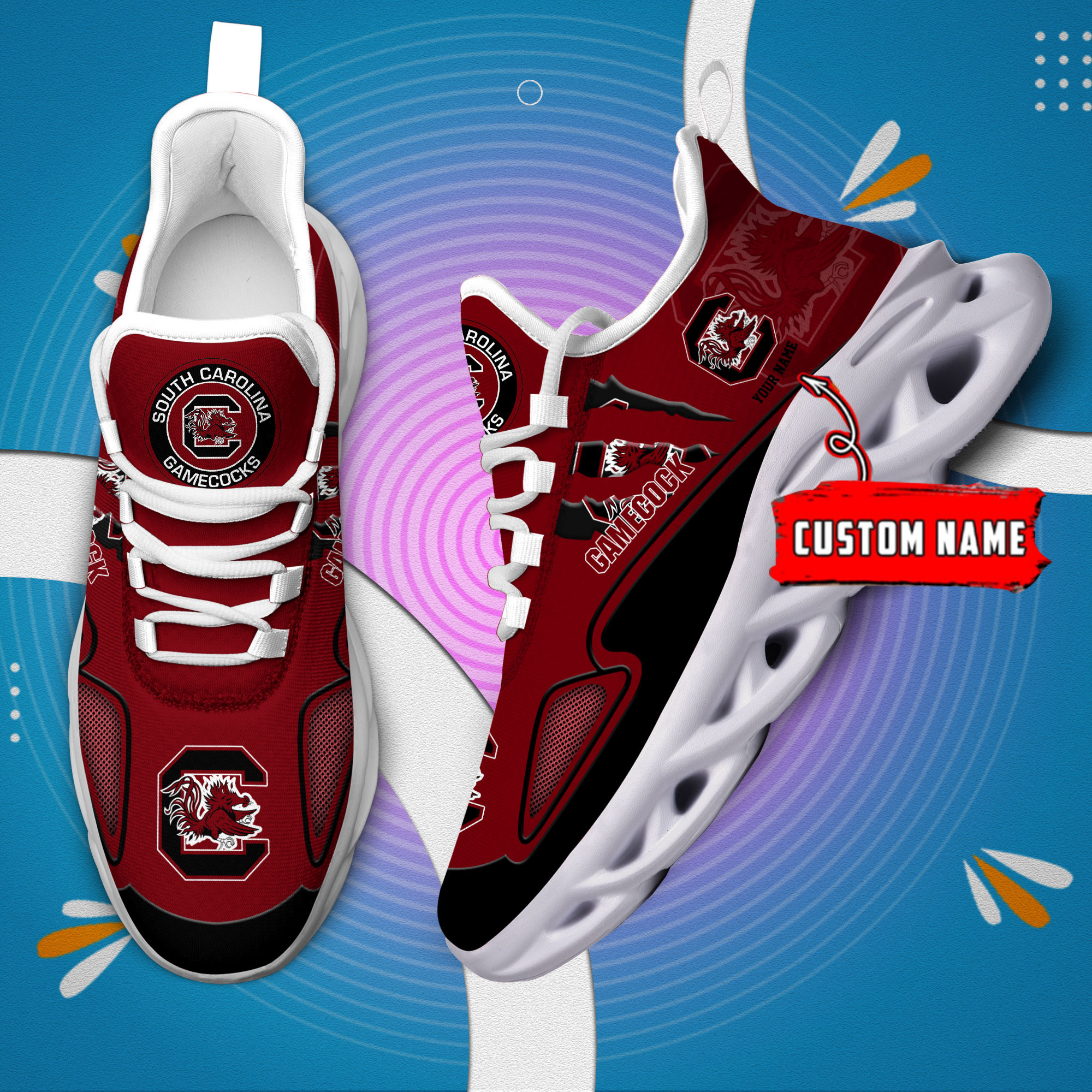 South Carolina Gamecocks Max Soul Shoes