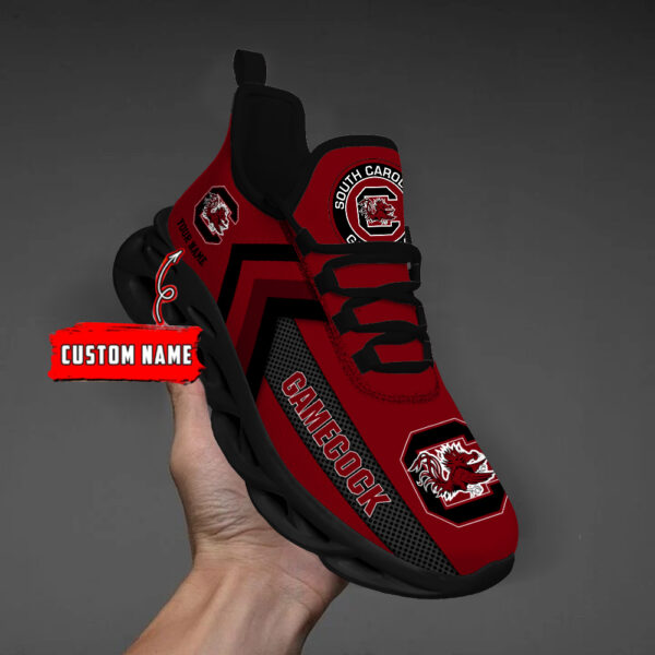 South Carolina Gamecocks Personalized Custom Name Max Soul Shoes DS003
