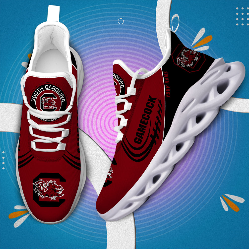 South Carolina Gamecocks PERSONALIZED MAX SOUL SHOES T1