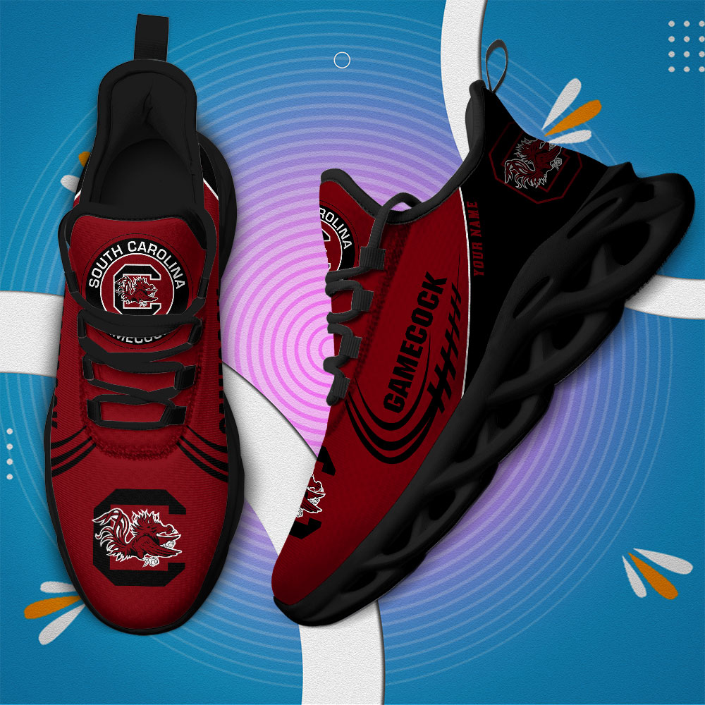 South Carolina Gamecocks PERSONALIZED MAX SOUL SHOES T1