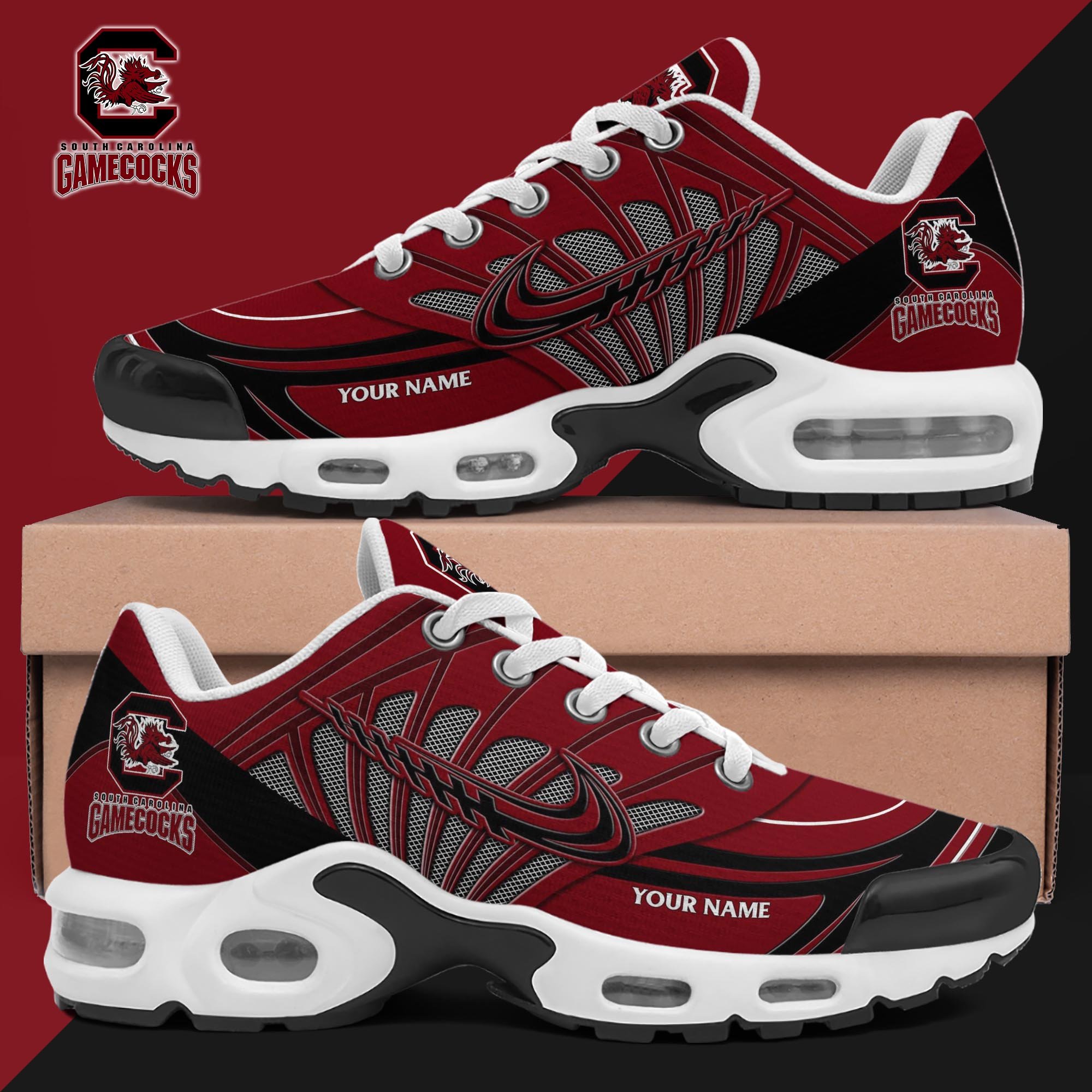 South Carolina Gamecocks TN Shoes 2026 Version Custom Name 135