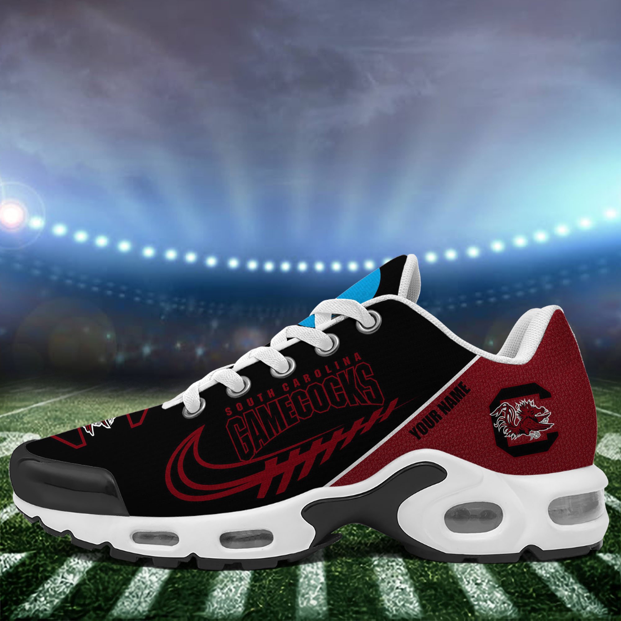 South Carolina Gamecocks TN Shoes Custom Your Name 514