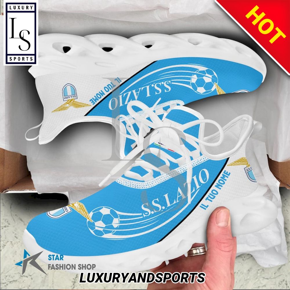 SS Lazio Serie A Custom Name Max Soul Shoes