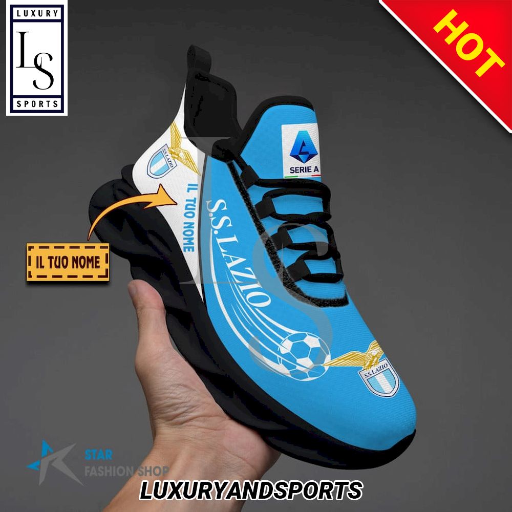 SS Lazio Serie A Custom Name Max Soul Shoes