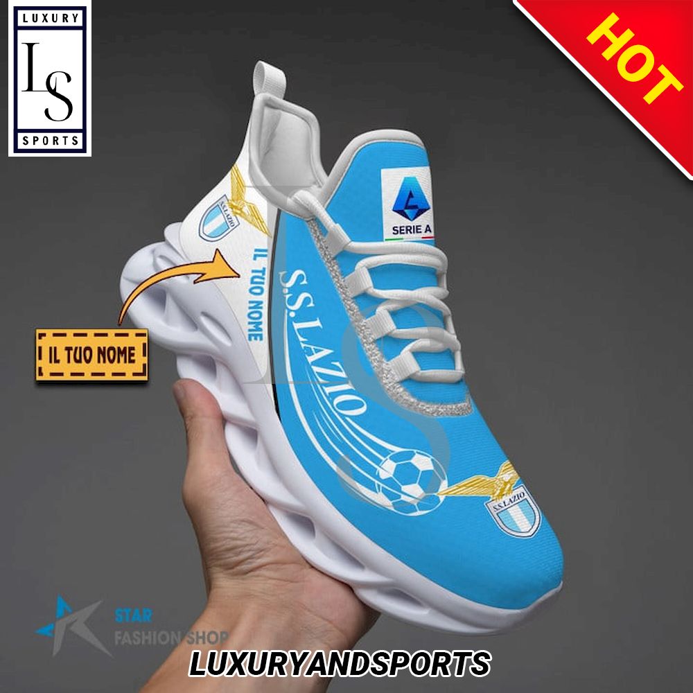 SS Lazio Serie A Custom Name Max Soul Shoes