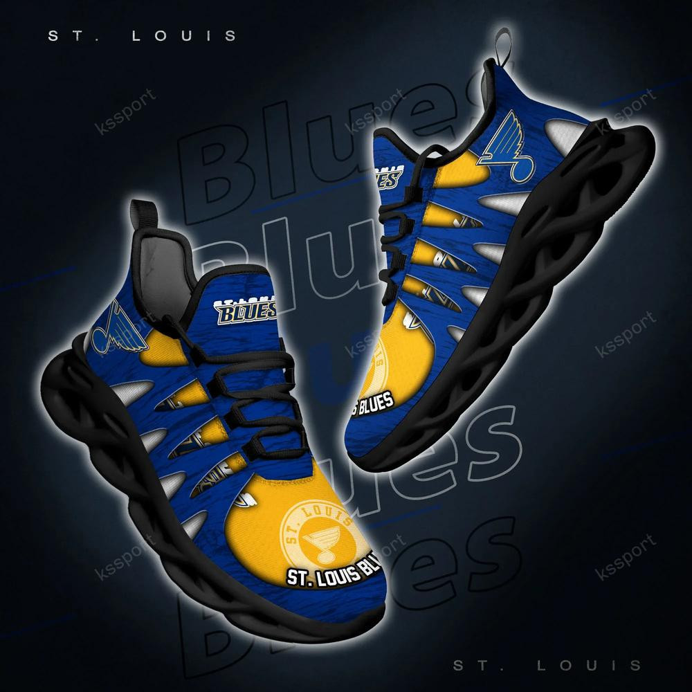 St. Louis Blues Max Soul Shoes, Running Sneakers