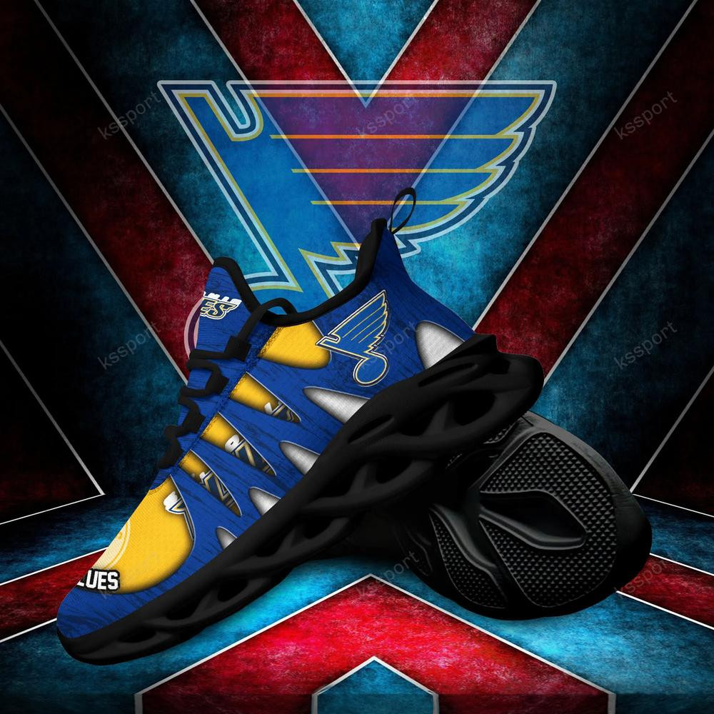 St. Louis Blues Max Soul Shoes, Running Sneakers