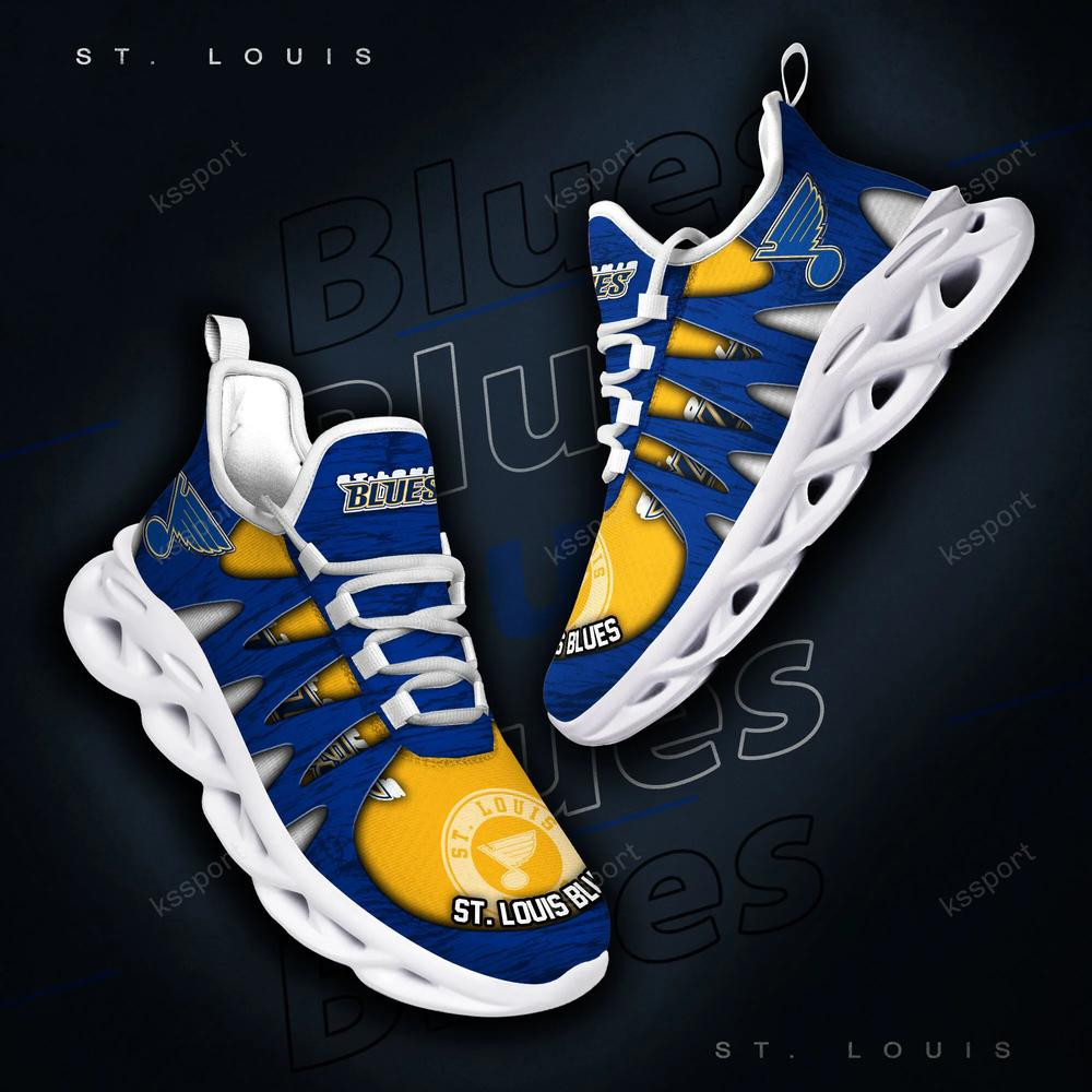 St. Louis Blues Max Soul Shoes, Running Sneakers