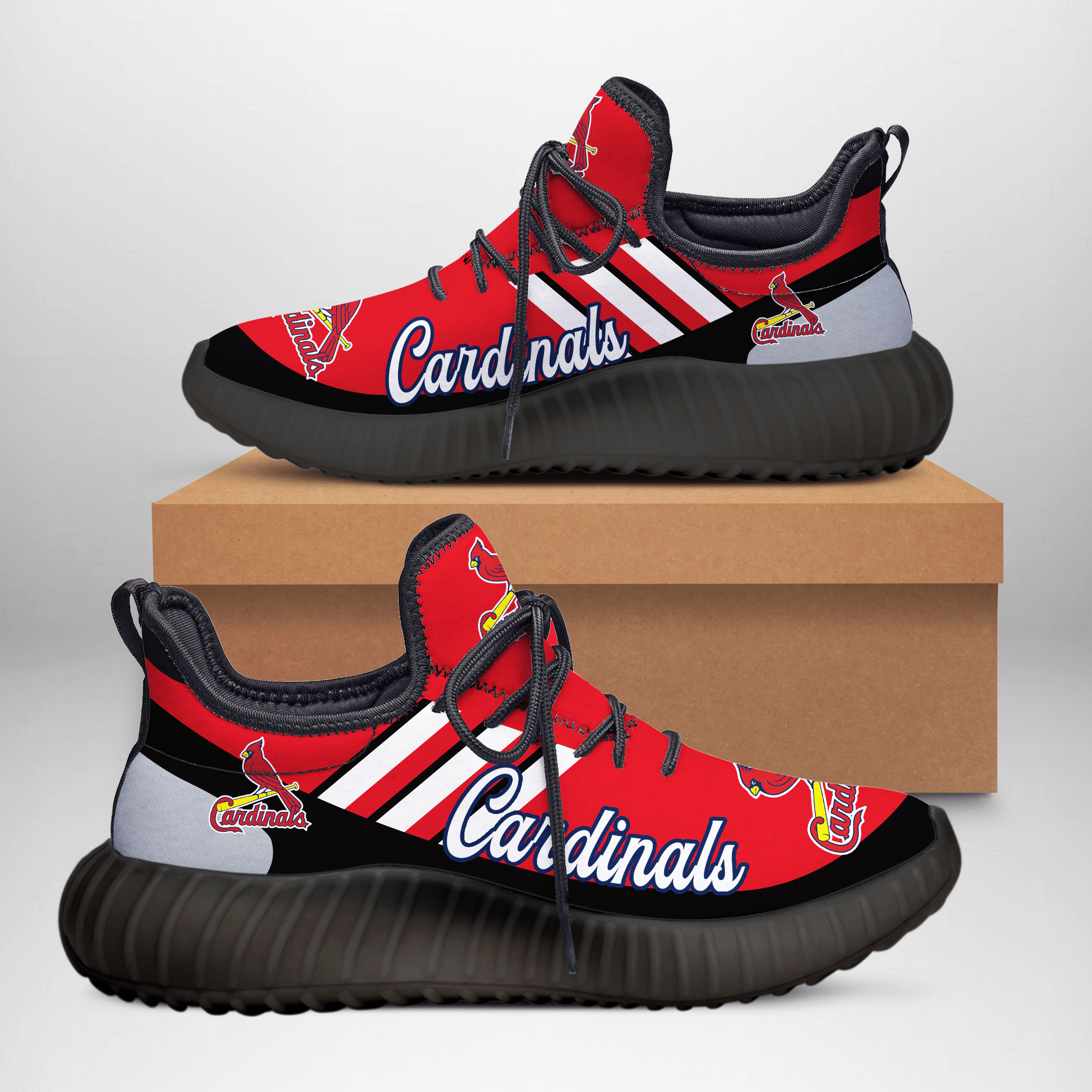St. Louis Cardinals 2022 YZ Shoes - v2