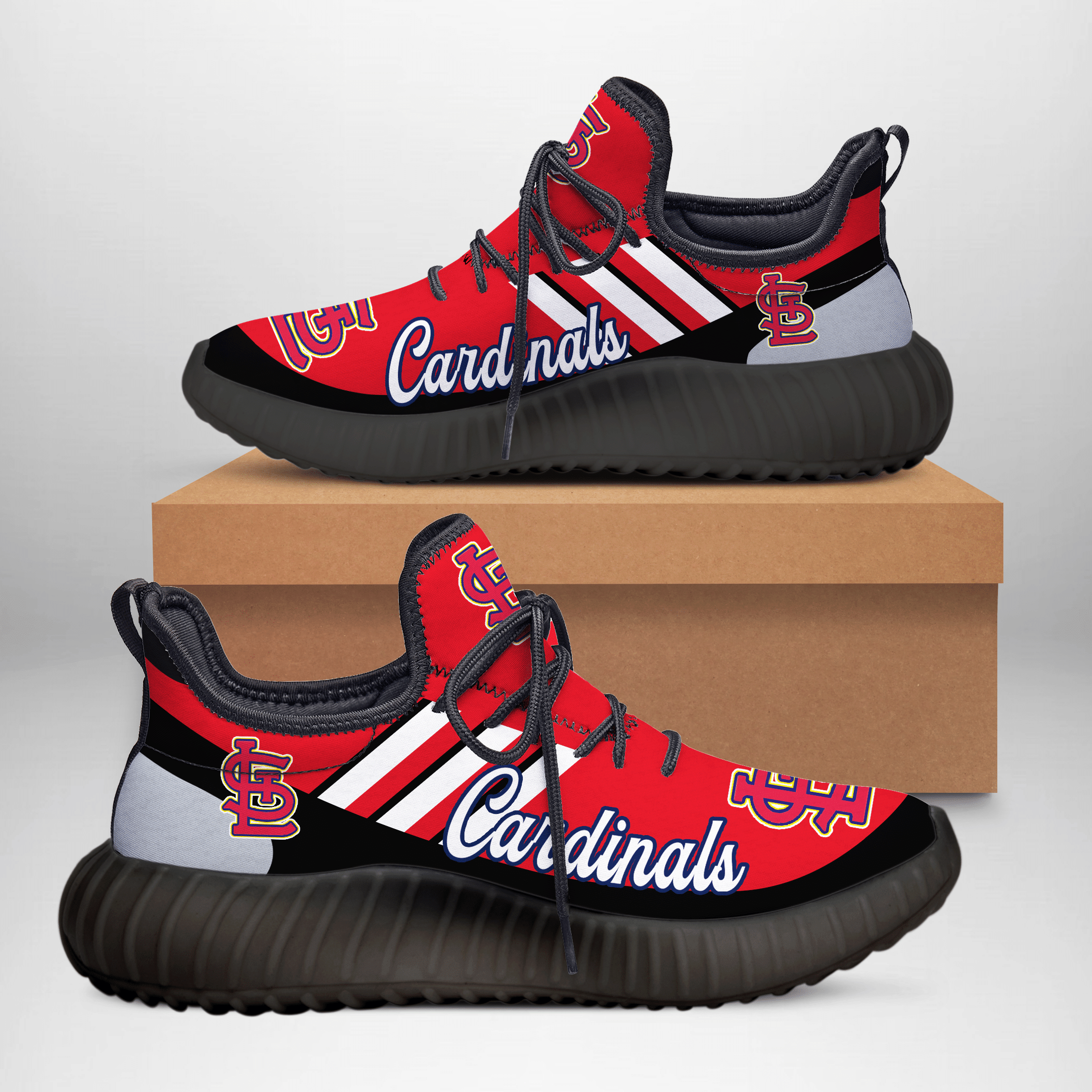 St. Louis Cardinals 2022 YZ Shoes - v2.1