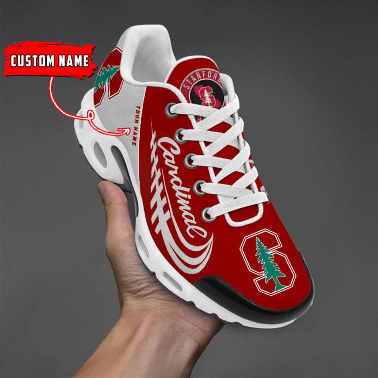 Stanford Cardinal-Custom Name-TN Shoes