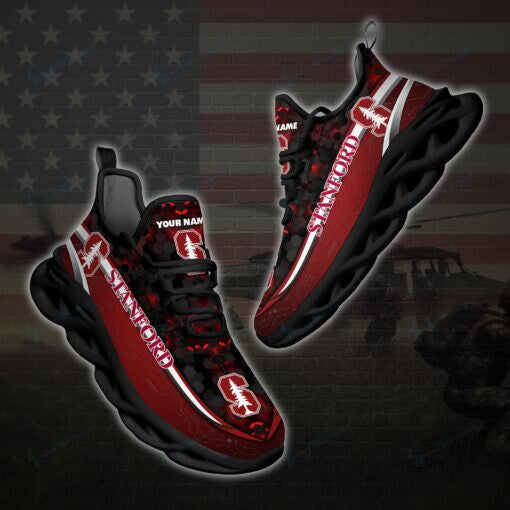 Stanford Cardinal Personalized YZ Running Sneakers