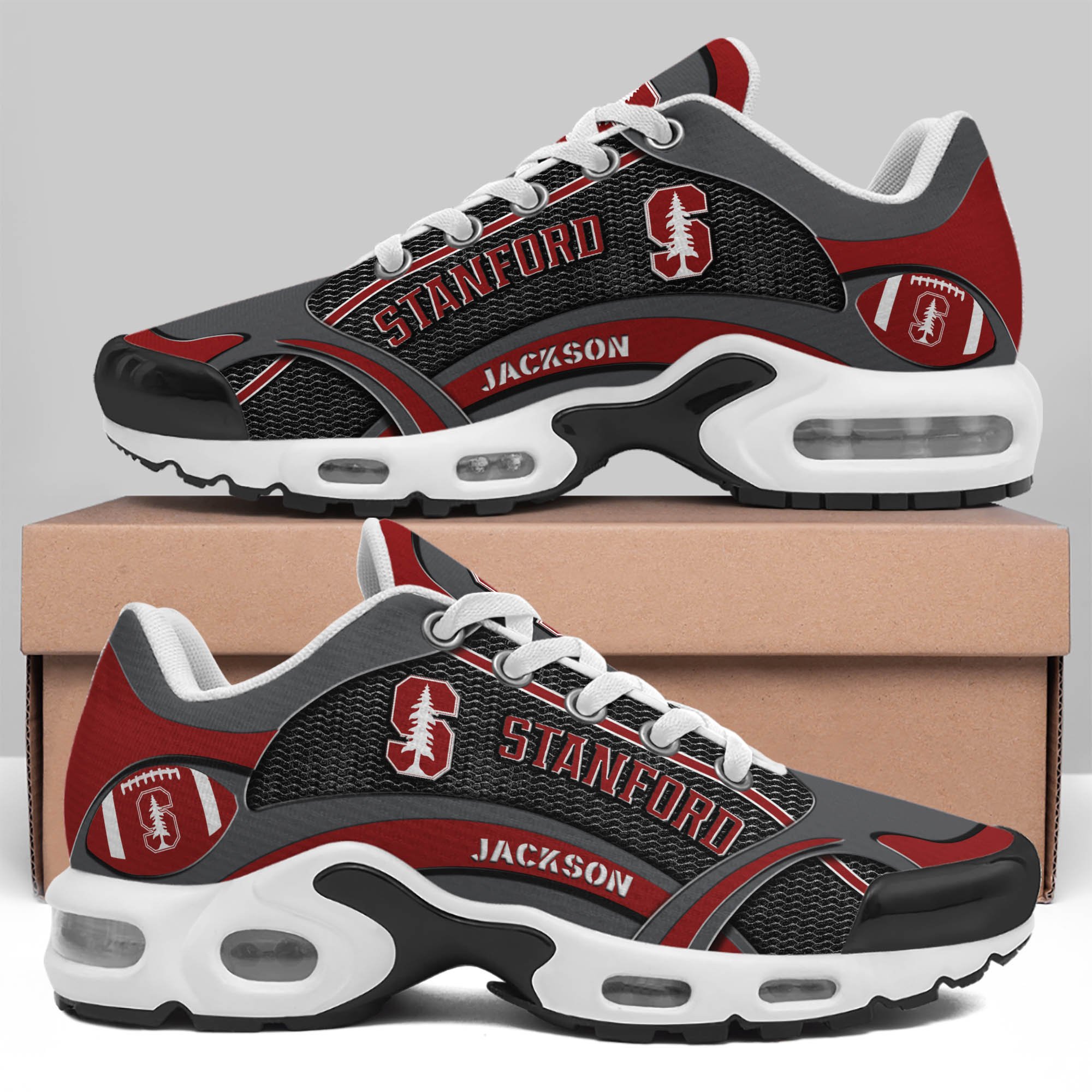 Stanford Cardinal Team TN Shoes 2026 Version Custom Name 889