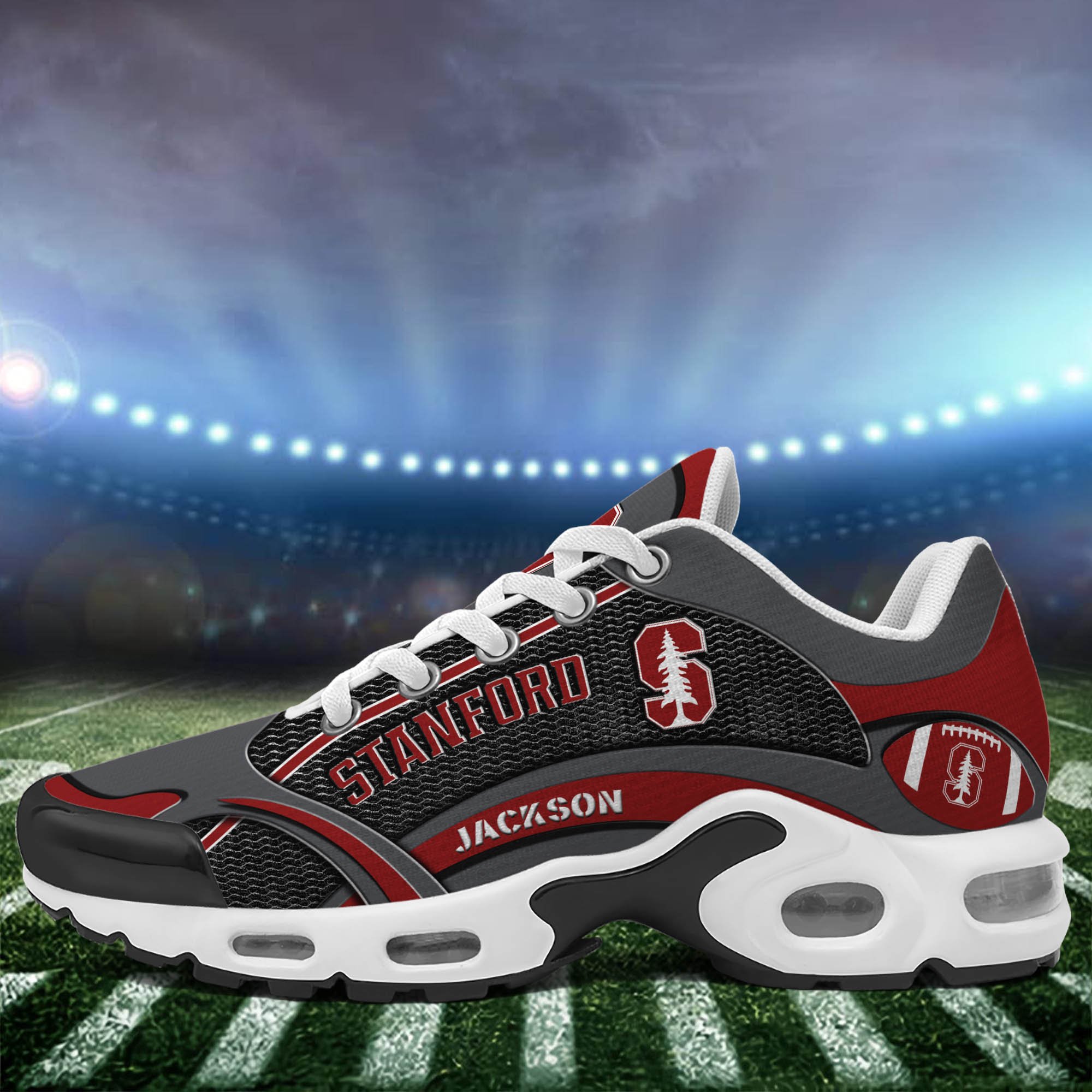 Stanford Cardinal Team TN Shoes 2026 Version Custom Name 889