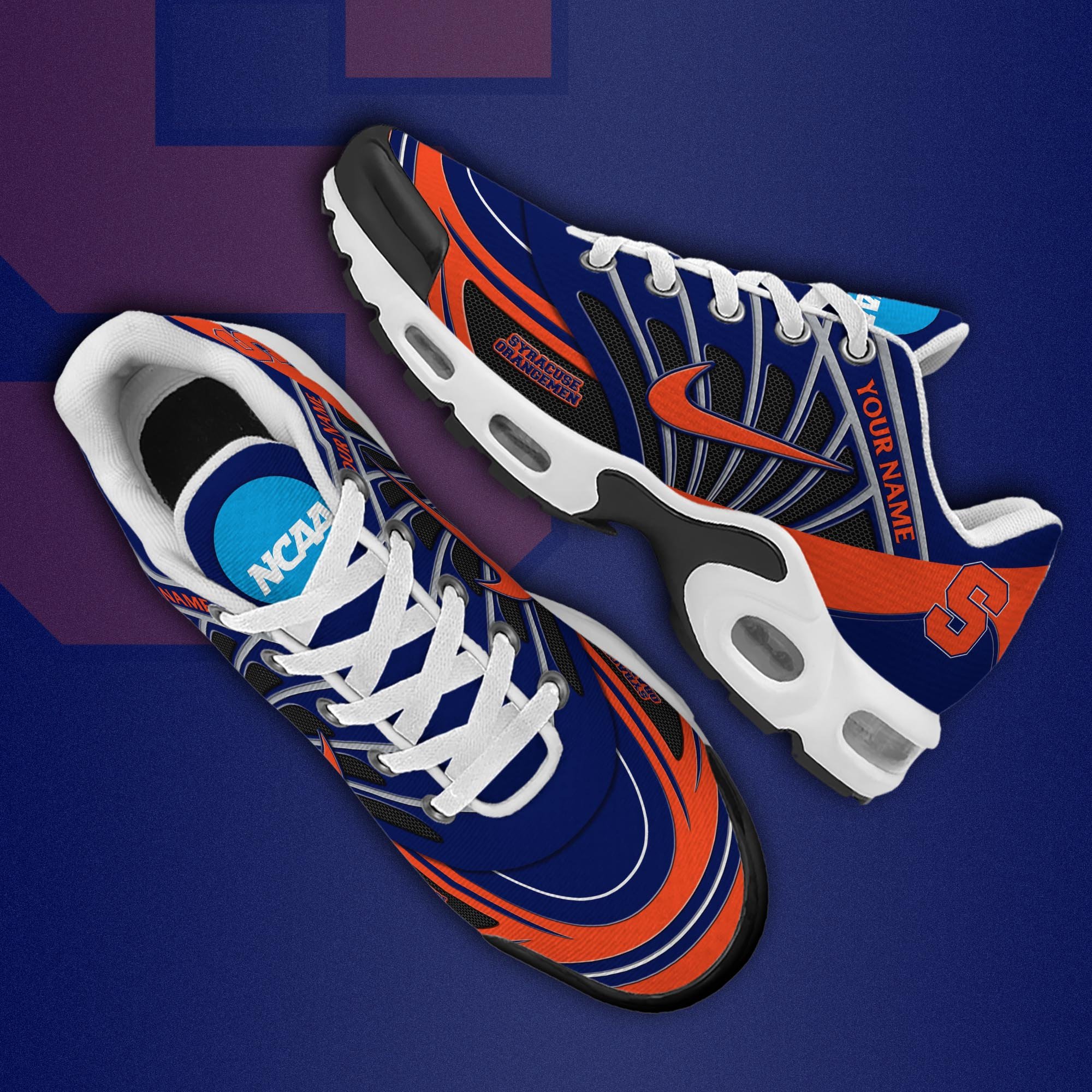Syracuse Orange TN Shoes 2026 Version Custom Name