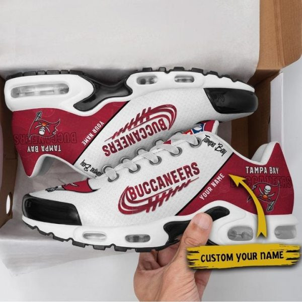 Tampa Bay Buccaneers Personalized Name Team Mix Colors Wing Logo TN Air Max Shoes Air Cushion Sneakers