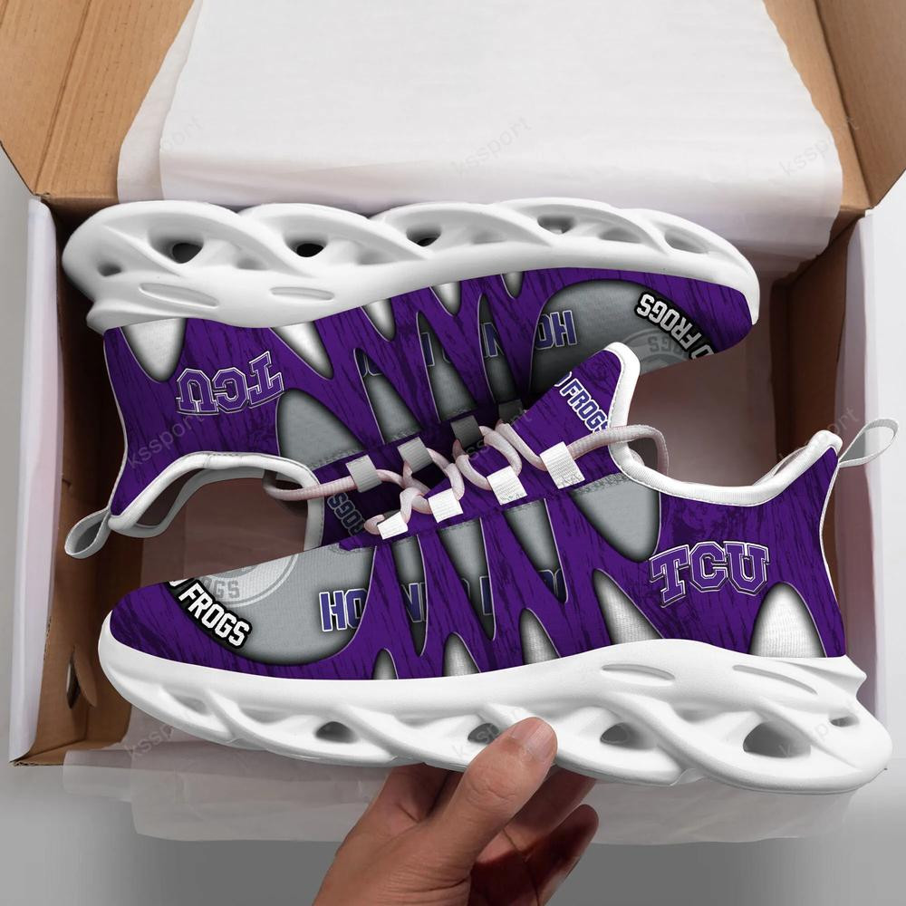 TCU Horned Frogs Max Soul Shoes, Running Sneakers