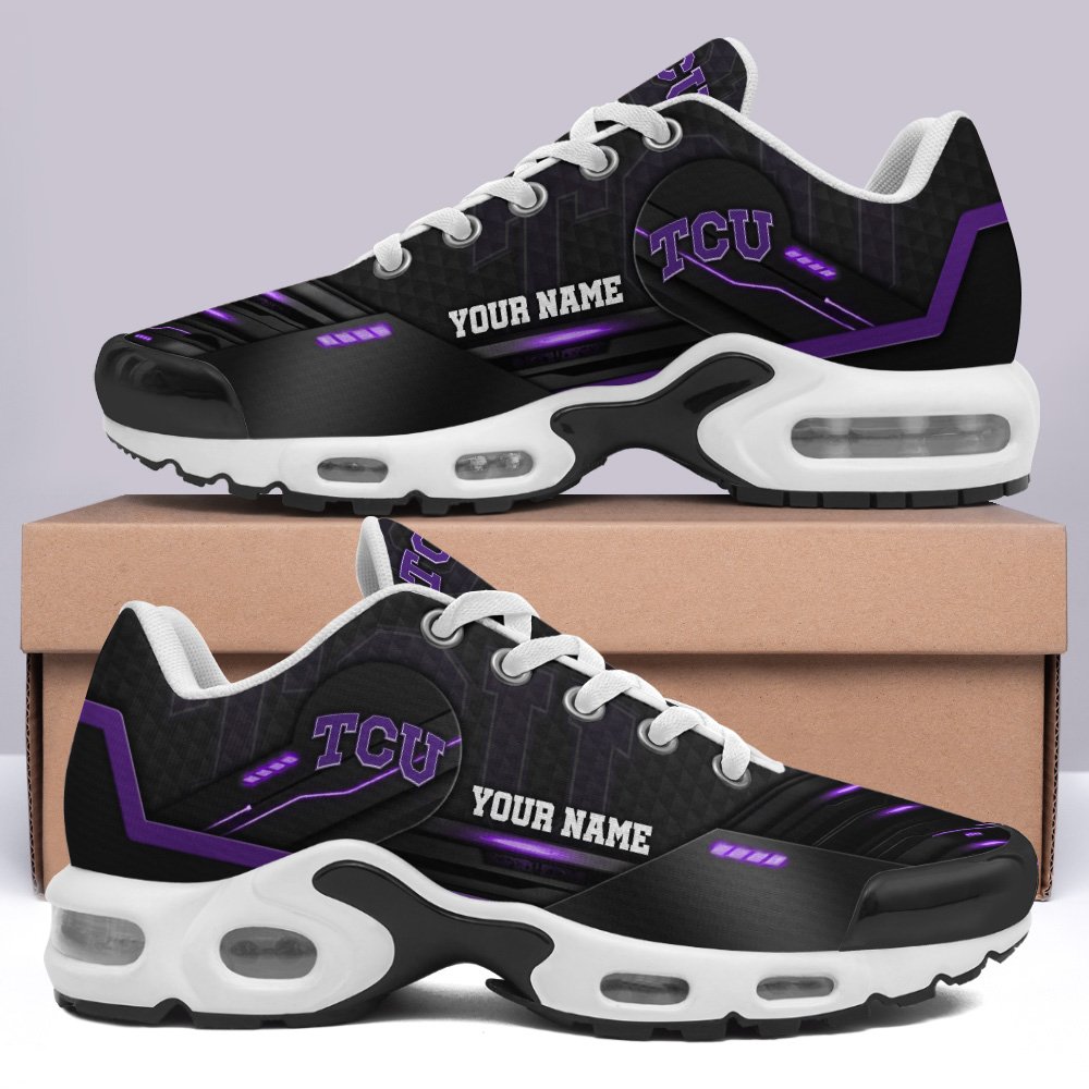 TCU Horned Frogs TN Shoes 2026 Version Personalized Your Name, Sport Shoes, Gifts For Sport Fans, Gifts For Him PH897