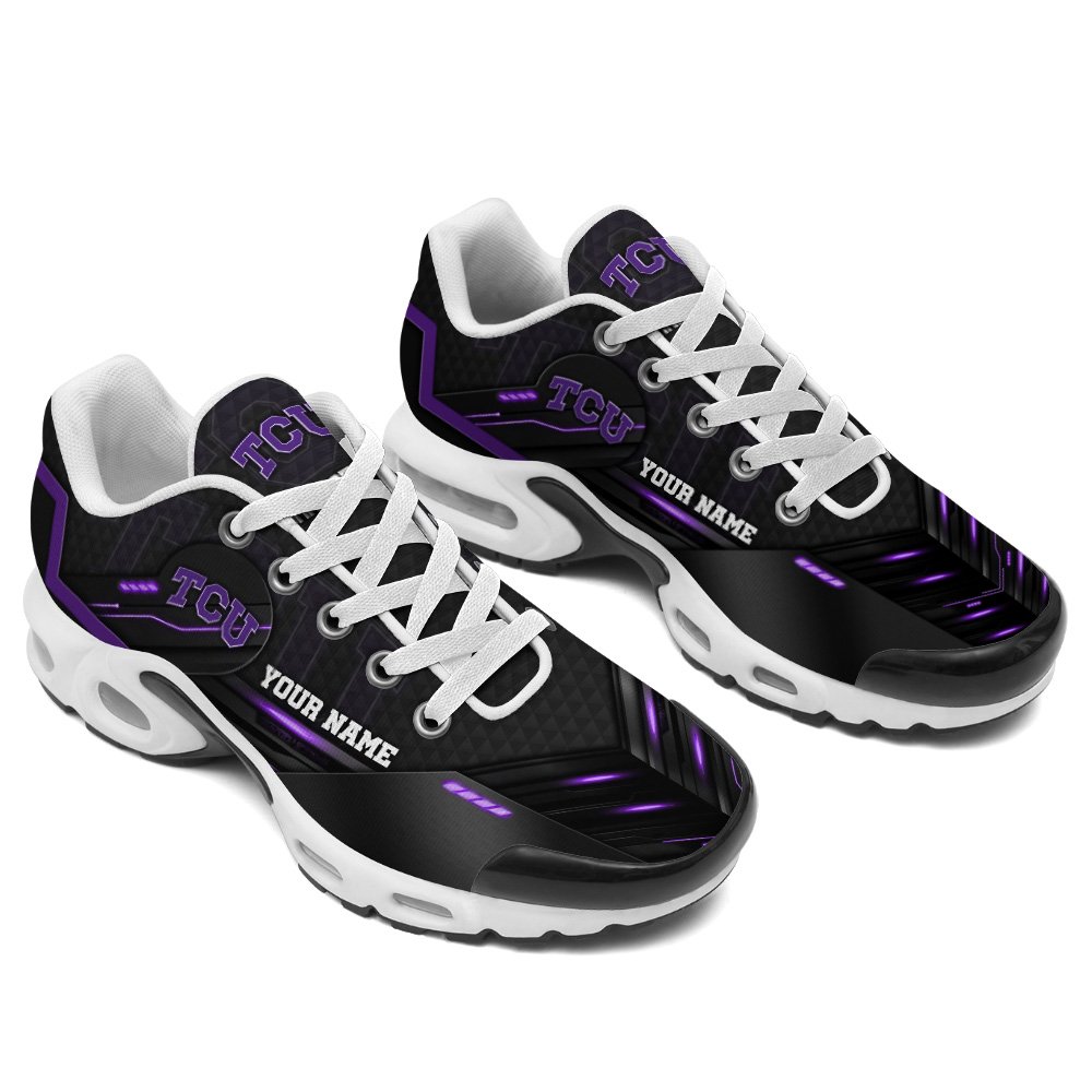 TCU Horned Frogs TN Shoes 2026 Version Personalized Your Name, Sport Shoes, Gifts For Sport Fans, Gifts For Him PH897