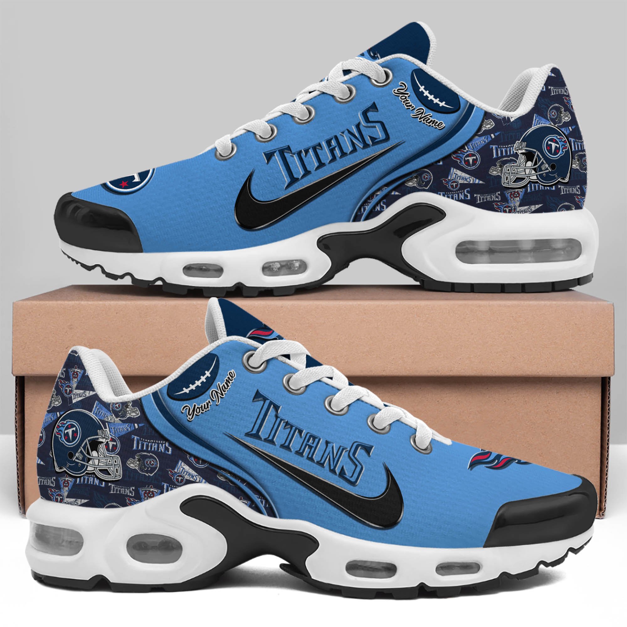 Tennessee Titans TN Shoes 2026 Version Custom Your Name 499