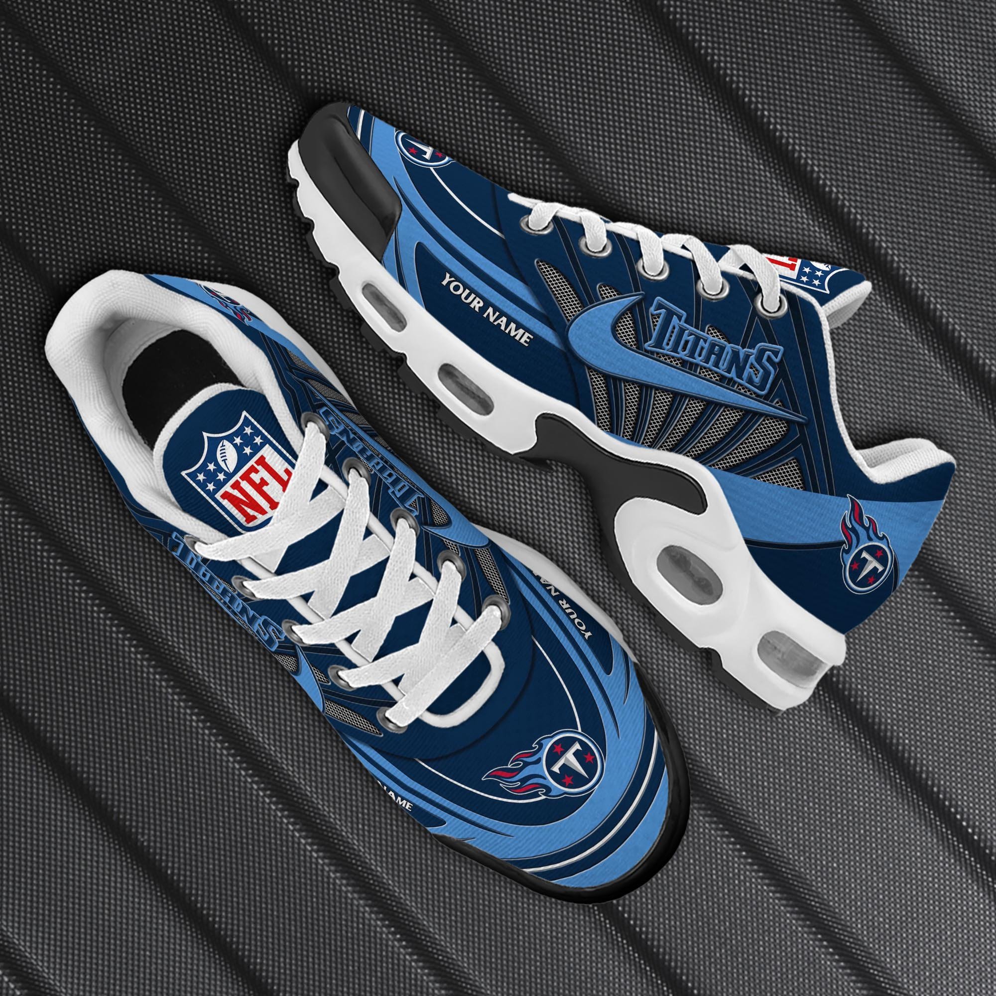 Tennessee Titans TN Shoes 2026 Version Custom Your Name 582