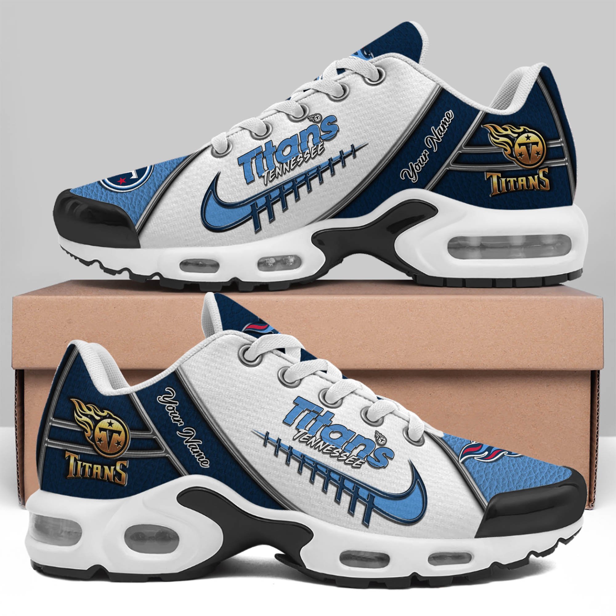 Tennessee Titans TN Shoes 2026 Version Custom Your Name, Football Team Shoes 516