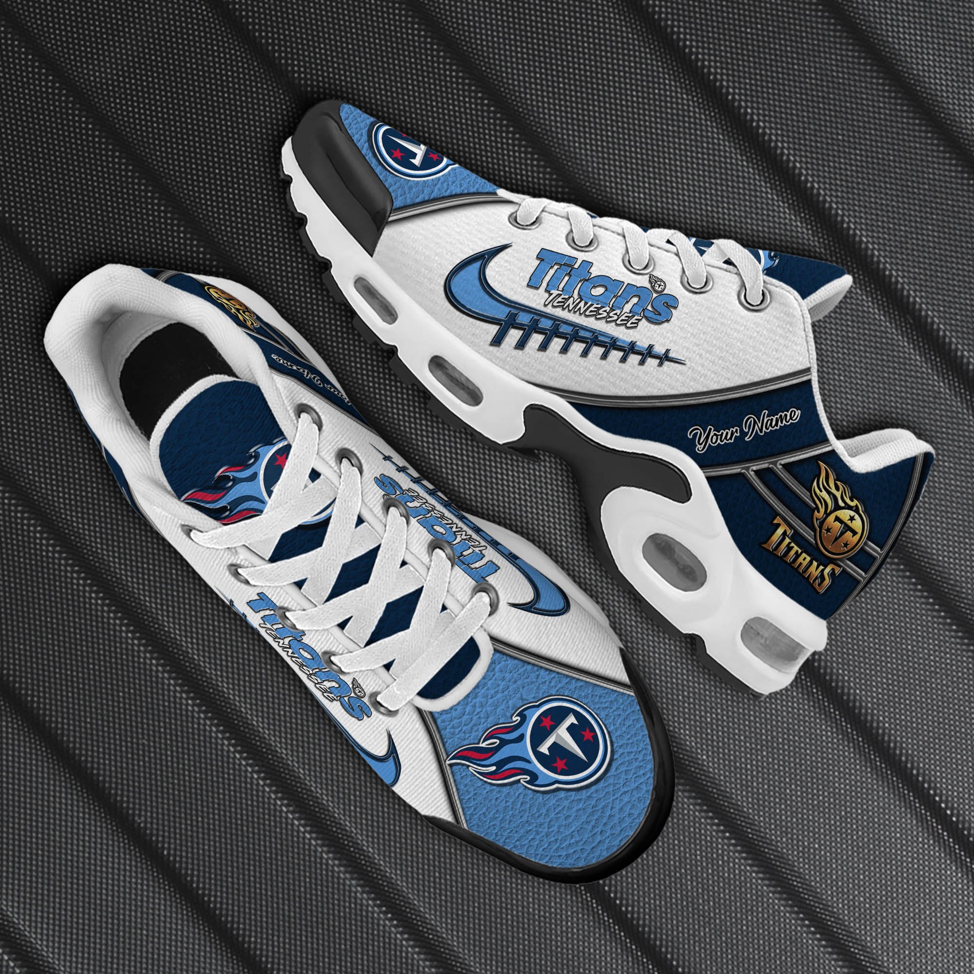 Tennessee Titans TN Shoes 2026 Version Custom Your Name, Football Team Shoes 516