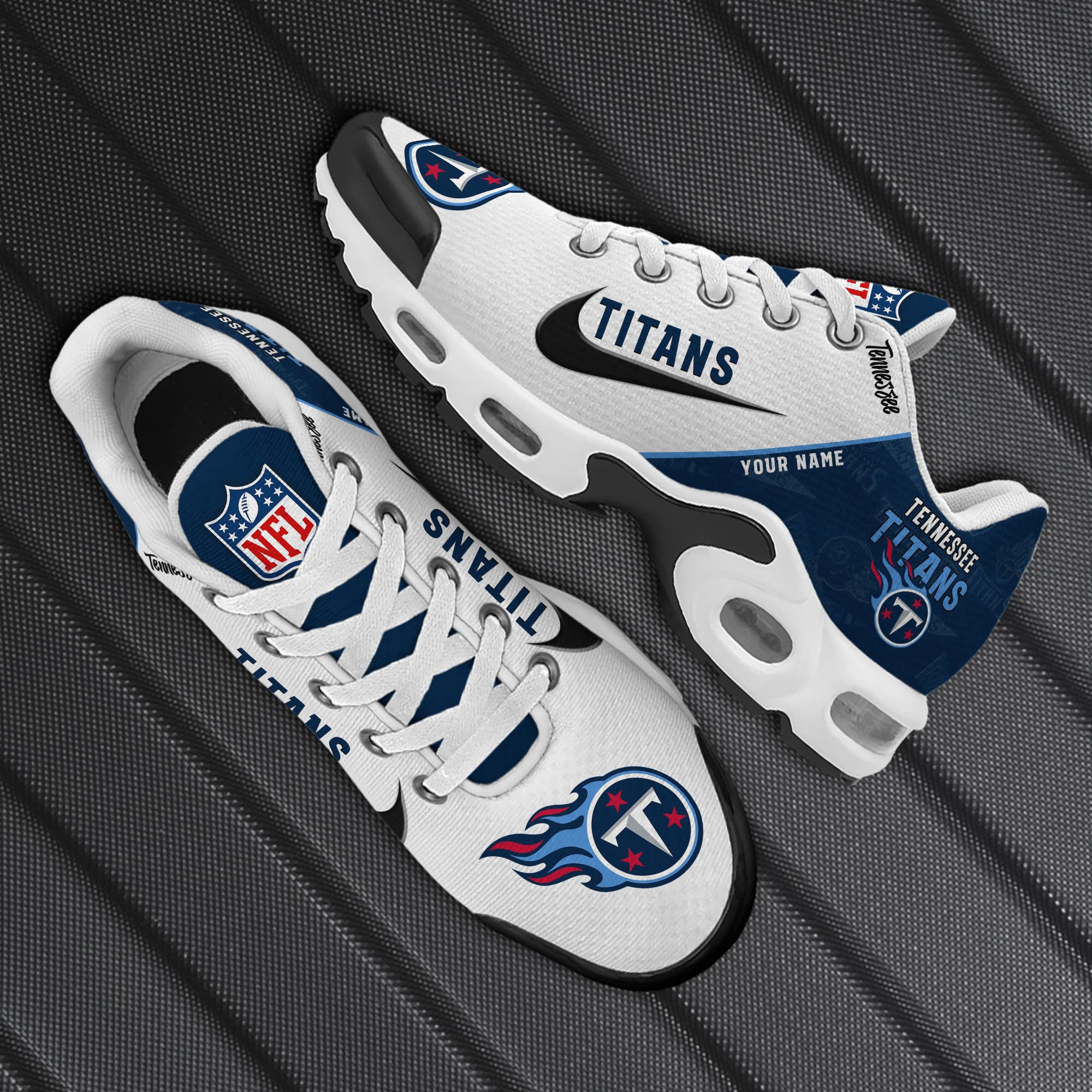 Tennessee Titans TN Shoes 2026 Versions Custom Your Name 670