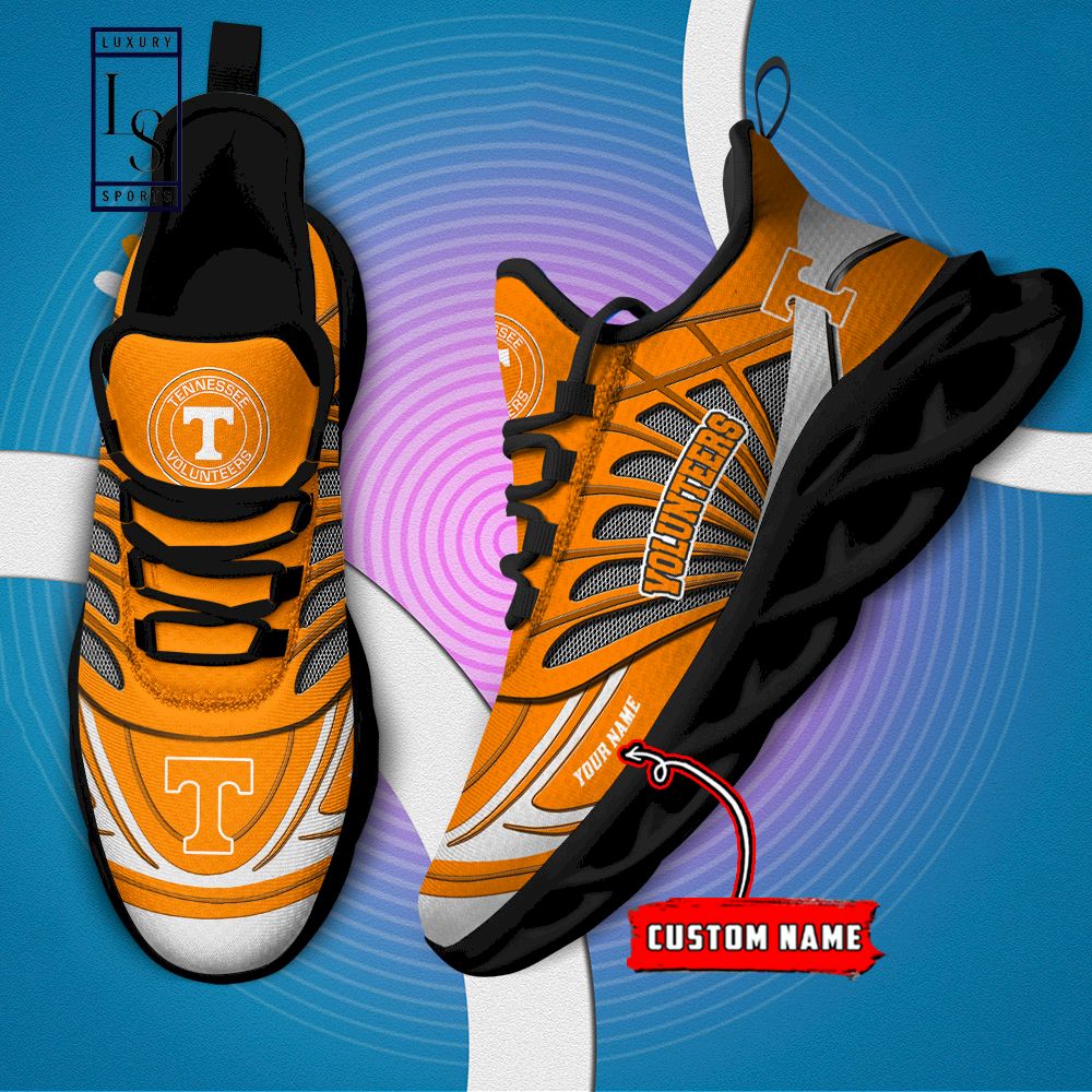 Tennessee Volunteers Custom Name Max Soul Shoes