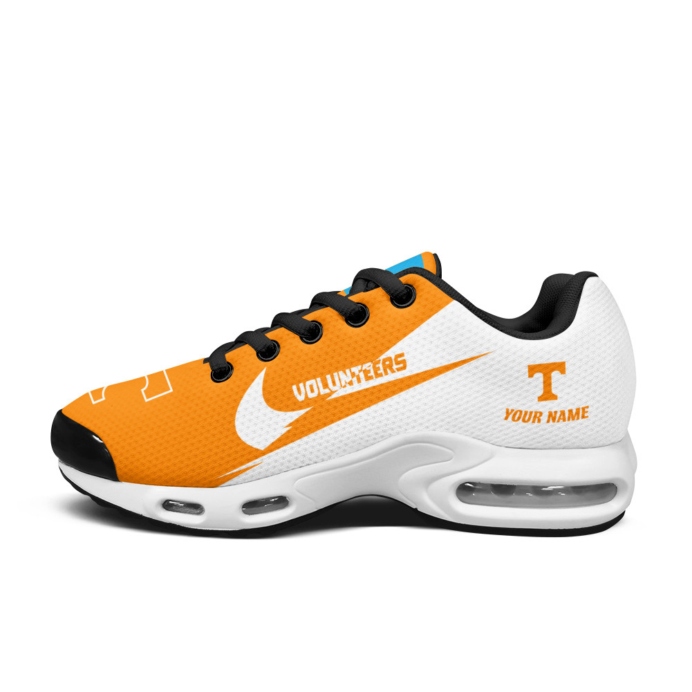 Tennessee Volunteers Personalized Name Team Logo Wings Of God Pattern TN Air Max Shoes Air Cushion Sneakers