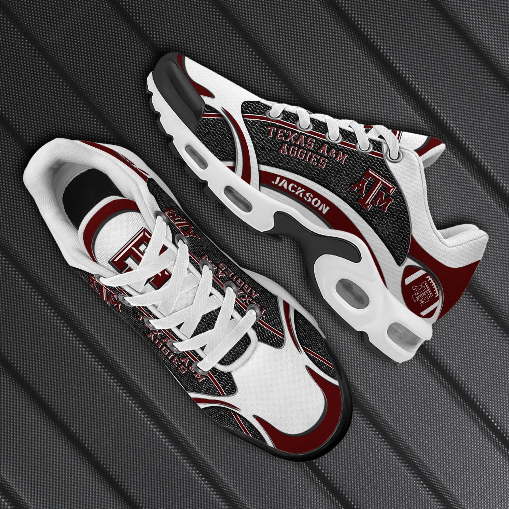Texas A#038M Aggies Team TN Shoes 2026 Version Custom Name 889