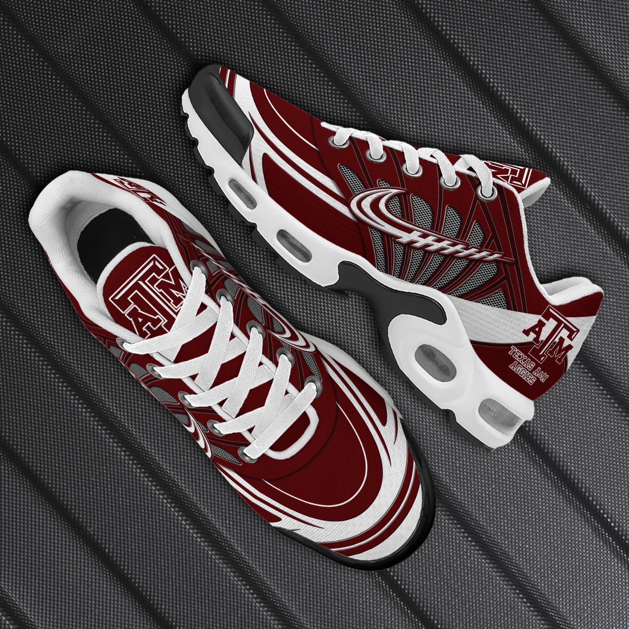 Texas A#038M Aggies TN Shoes 2026 Version Custom Name 135