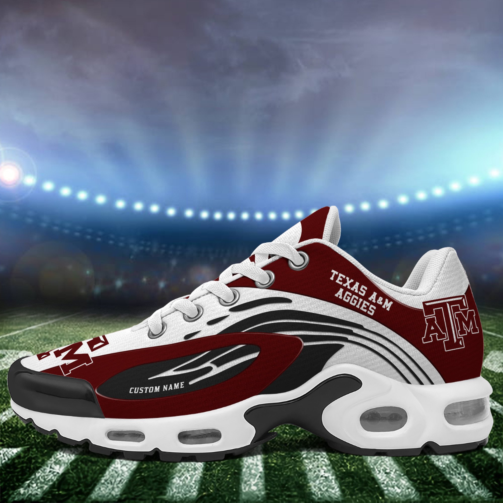 Texas A#038M Aggies TN Shoes 2026 Version Custom Your Name 026