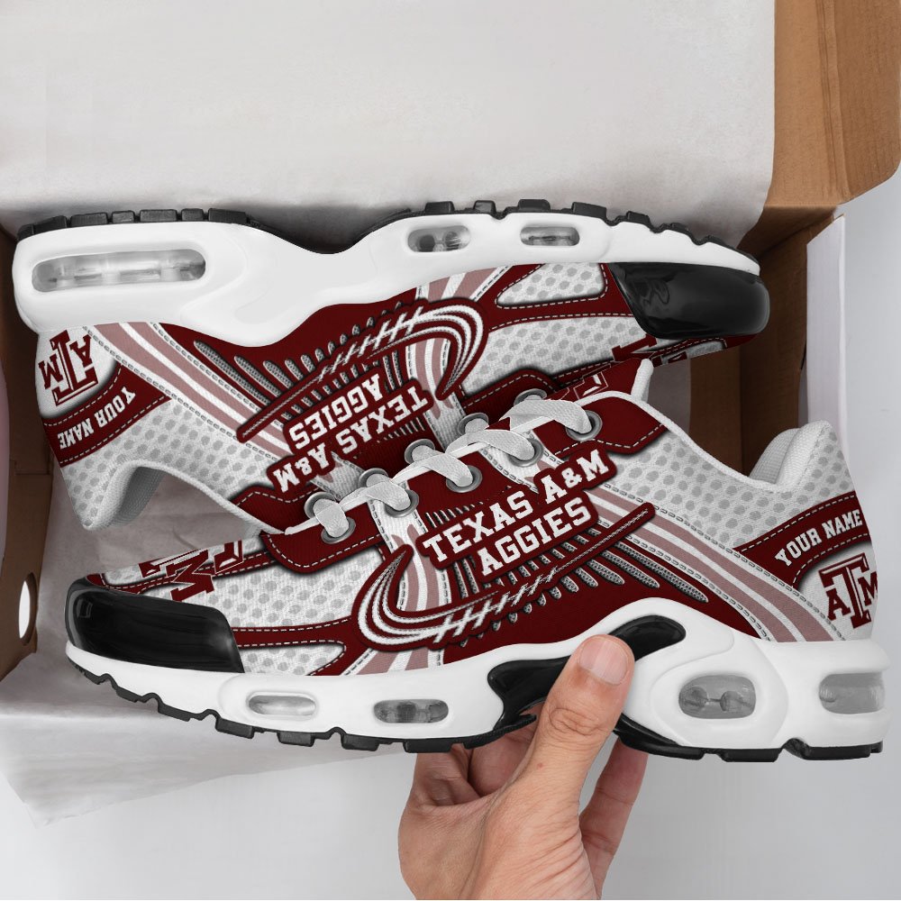 Texas A#038M Aggies TN Shoes Custom Your Name, Sport Shoes