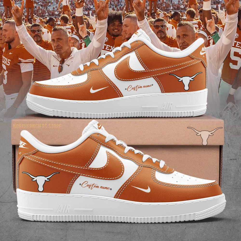 Texas Football Custom Name For Fans Shoes+NT01092412ID10