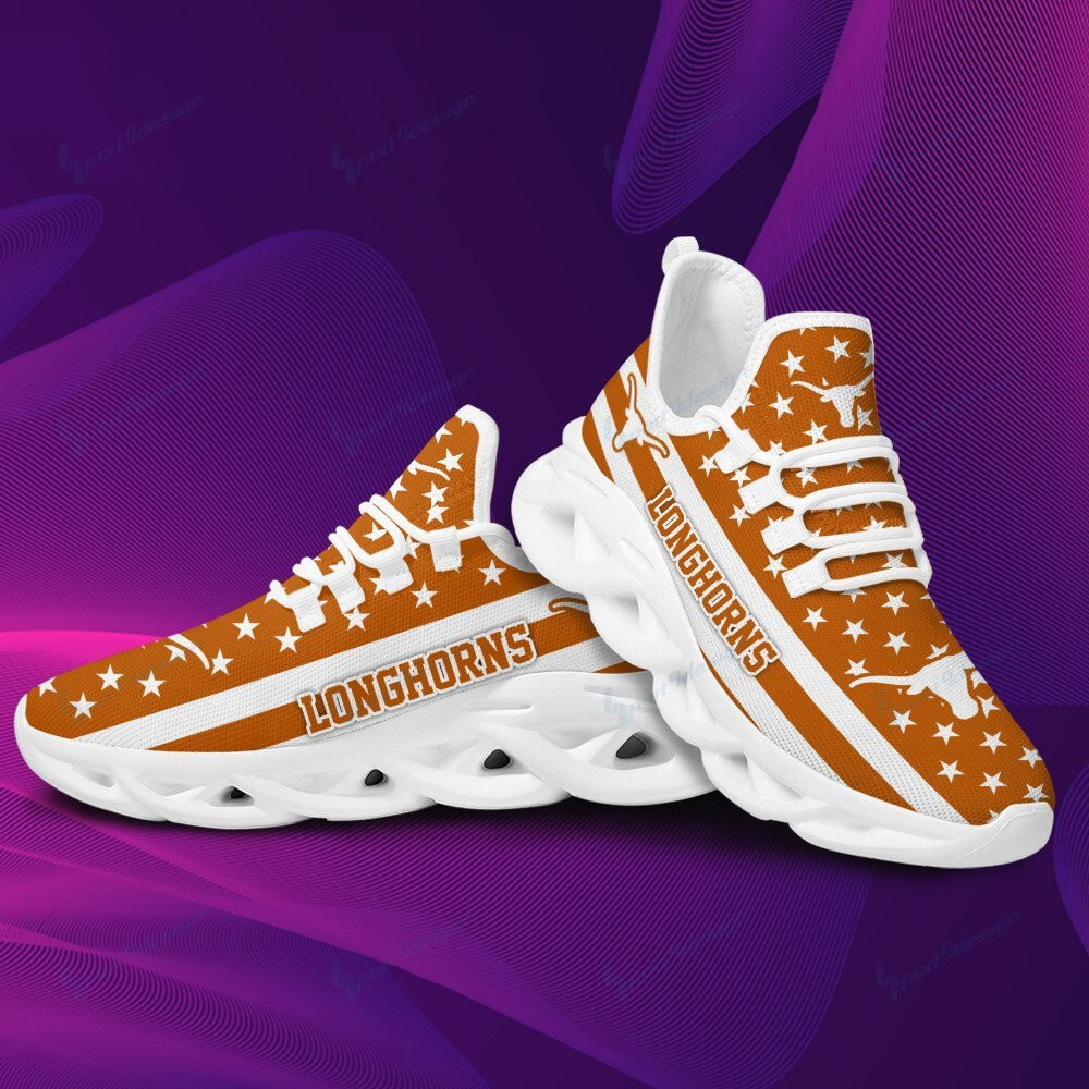 Texas Longhorns Max Soul YZ Running Sneakers 08