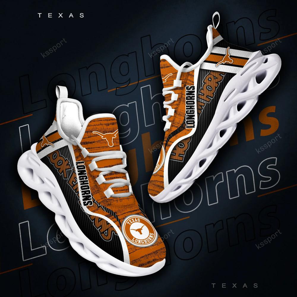 Texas Longhorns Personalized Max Soul Shoes 2022
