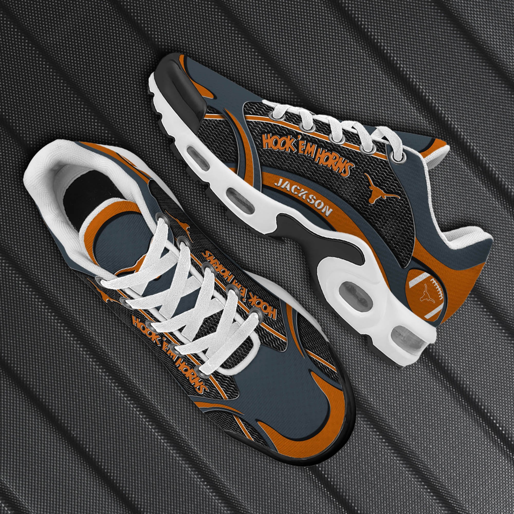 Texas Longhorns Team TN Shoes 2026 Version Custom Name 889