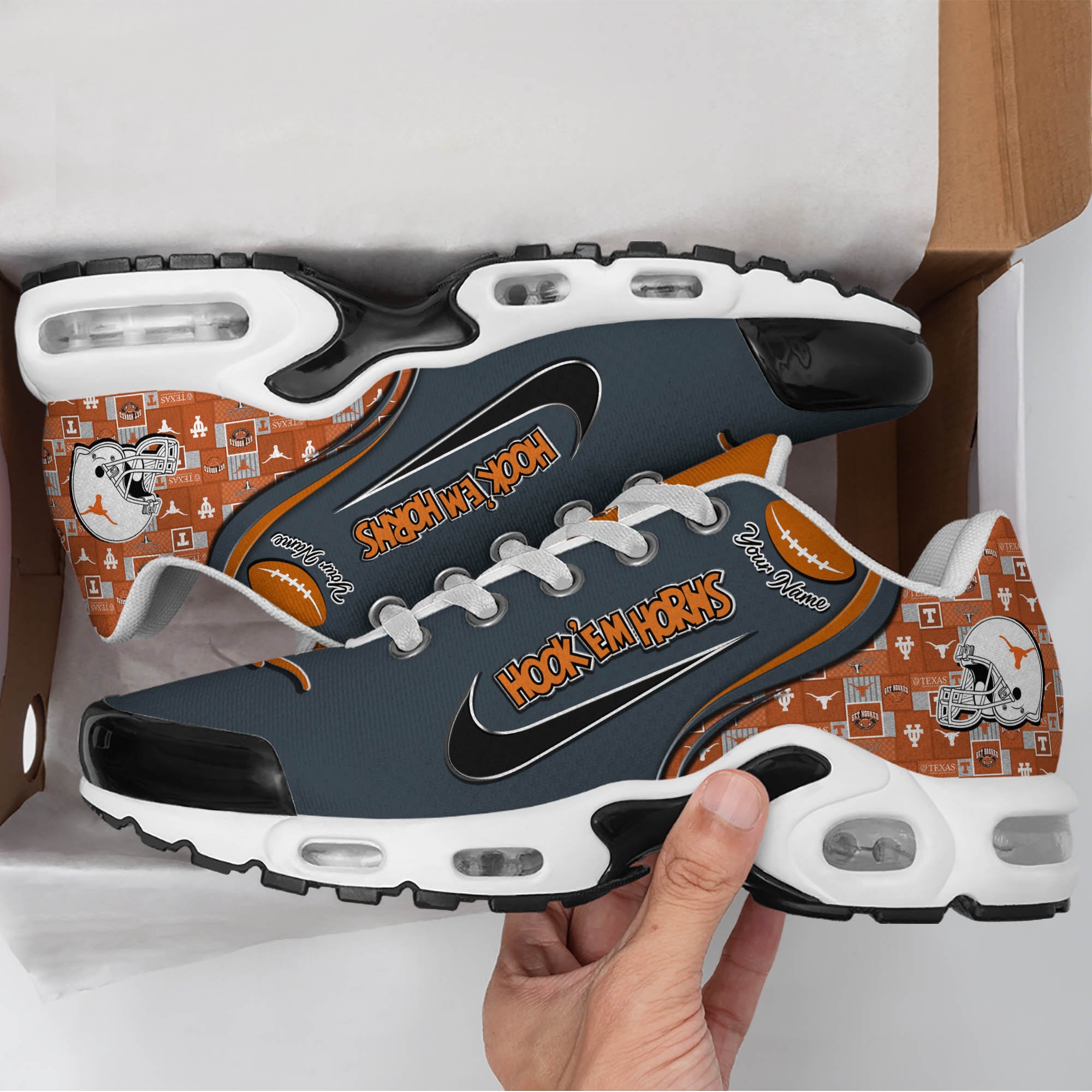 Texas Longhorns TN Shoes 2026 Version Custom Your Name 499