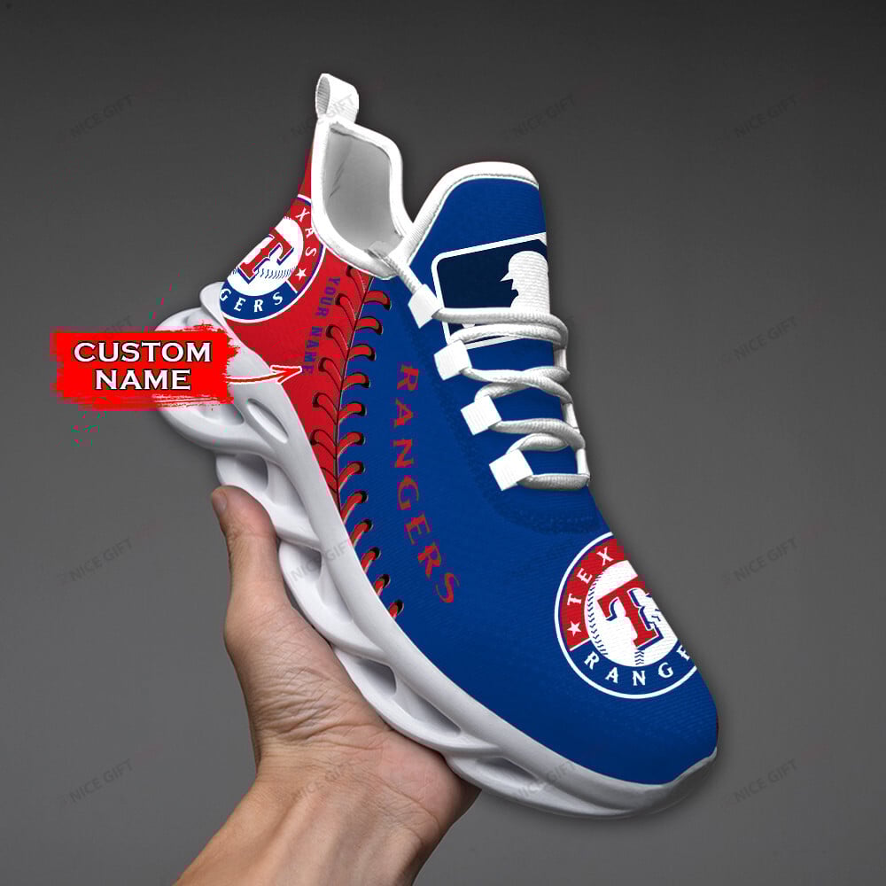 Texas Rangers Custom Name Max Soul Shoes MSS-F3Q2