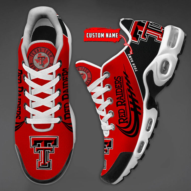 Texas Tech Red Raiders Custom Name TN Shoes DS001