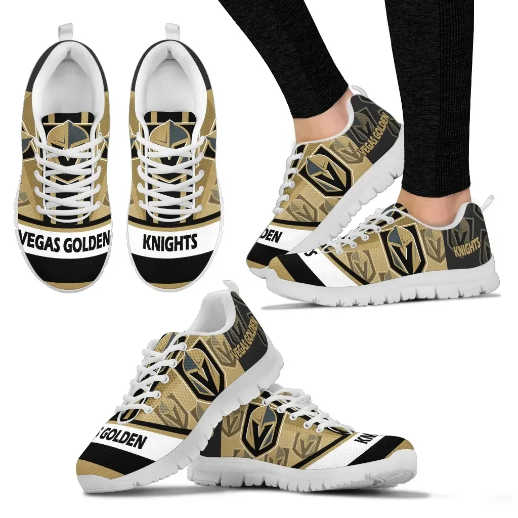 Three Impressing Point Of Logo Vegas Golden Knights Sneakers