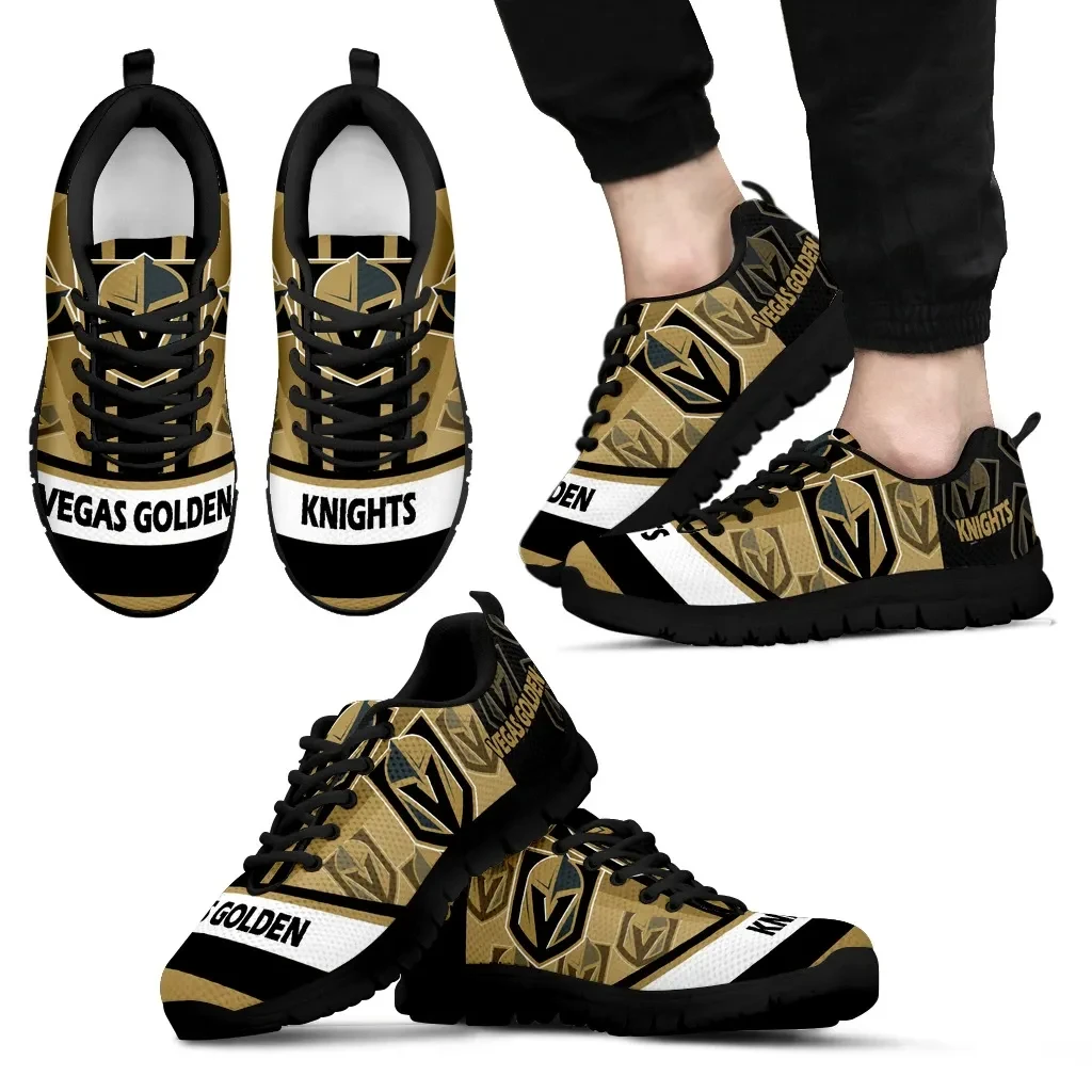 Three Impressing Point Of Logo Vegas Golden Knights Sneakers