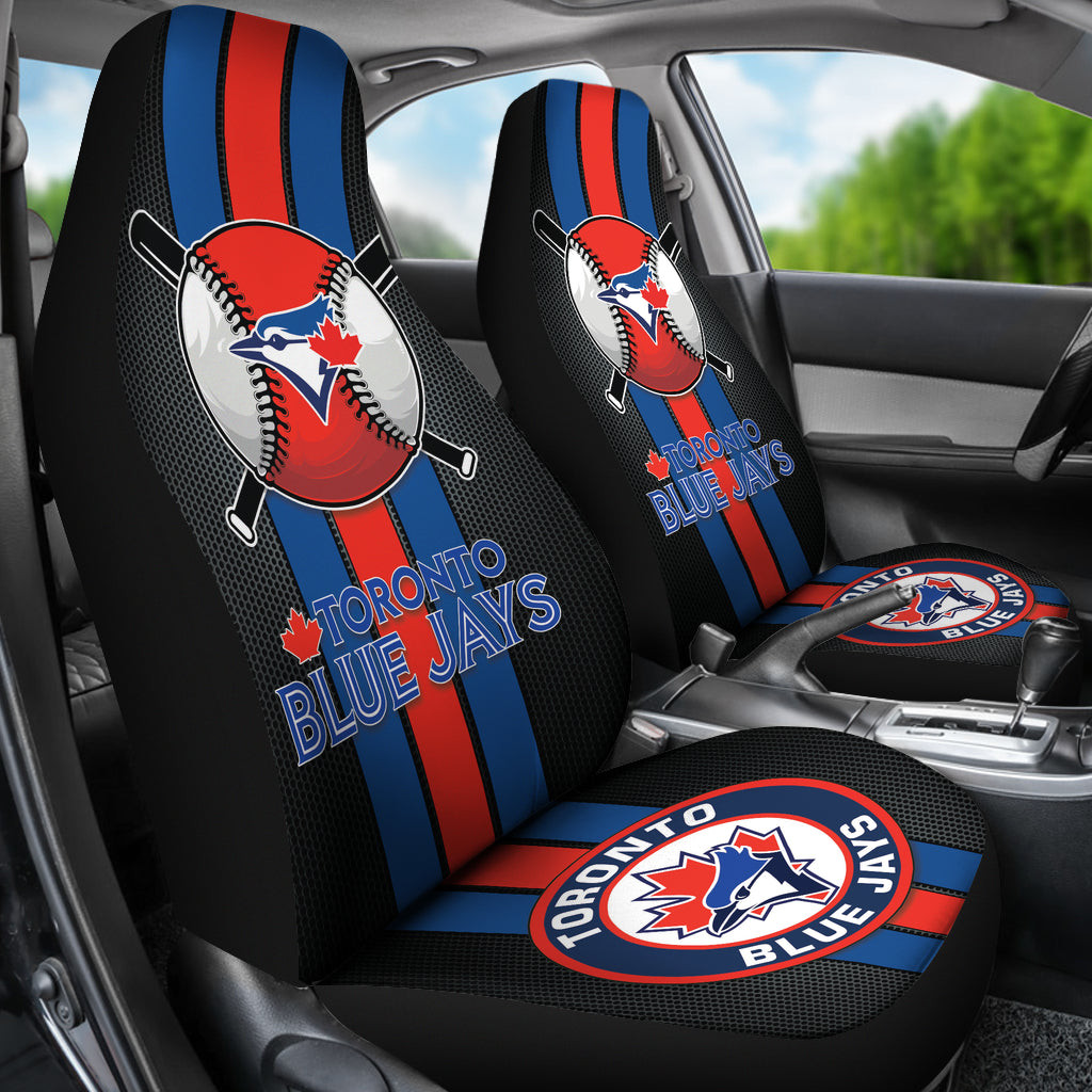 Toronto Blue Jays Car Seat Covers MBL Baseball Ph220914-30