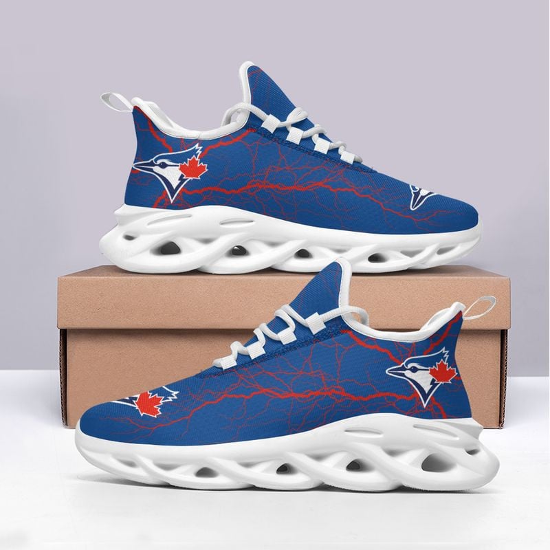 Toronto Blue Jays Lightning Pattern Max Soul Shoes NEW020561
