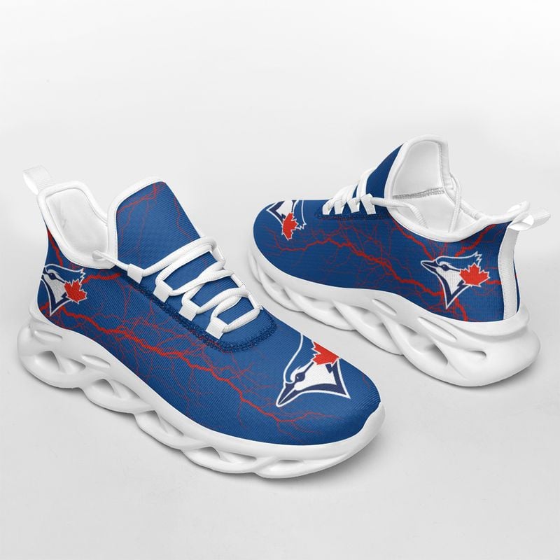 Toronto Blue Jays Lightning Pattern Max Soul Shoes NEW020561