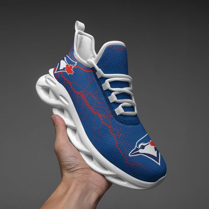 Toronto Blue Jays Lightning Pattern Max Soul Shoes NEW020561