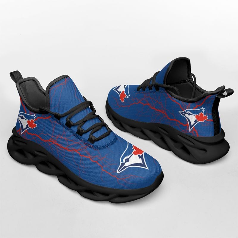 Toronto Blue Jays Lightning Pattern Max Soul Shoes NEW020561