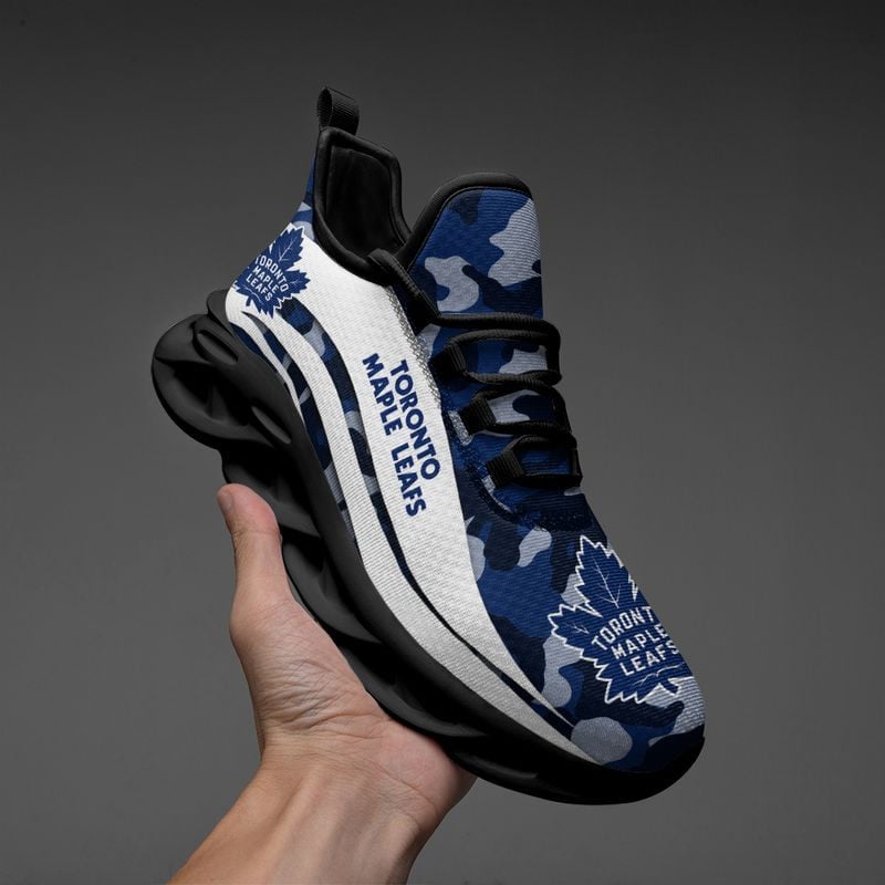Toronto Maple Leafs Camo Pattern Max Soul Shoes NEW019767